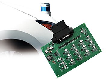 Unmanned front Lidar circuit board