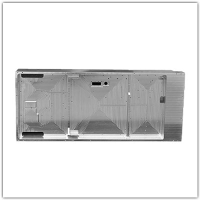 Laser aluminum alloy cavity hand plate processing