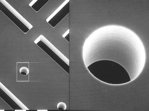 Electroformed stencil