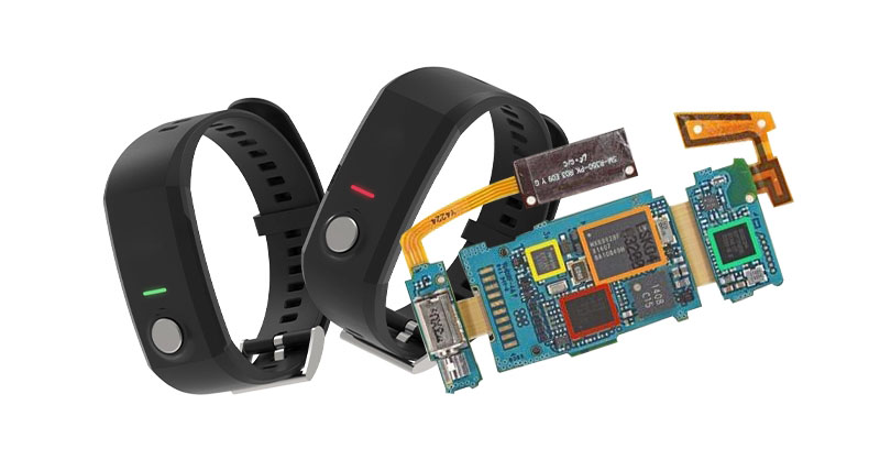 AI smart bracelet circuit board5