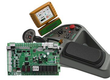 Joystick for agricultural equipment